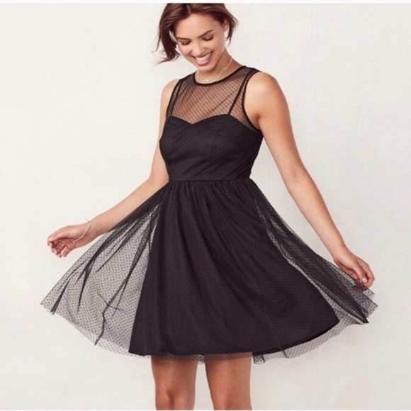 LC Lauren Conrad Dresses & Skirts - NWT LC Lauren Conrad Little Black Dress Size 12